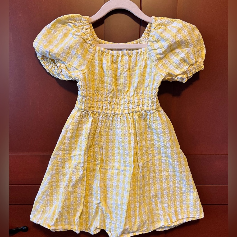 J. Crew Crewcuts Girls Size 5 Seersucker Dress
